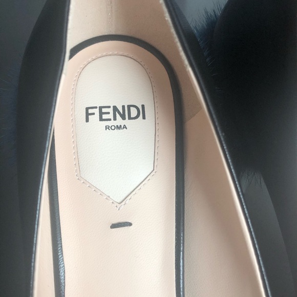 Fendi Pumps Black and Blue, Size:36 - Picture 6 of 16